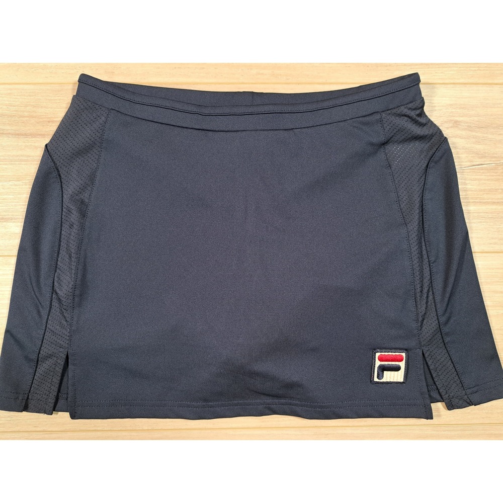 Fila Navy Blue Athletic Tennis Skort Mesh Panels Size S Small